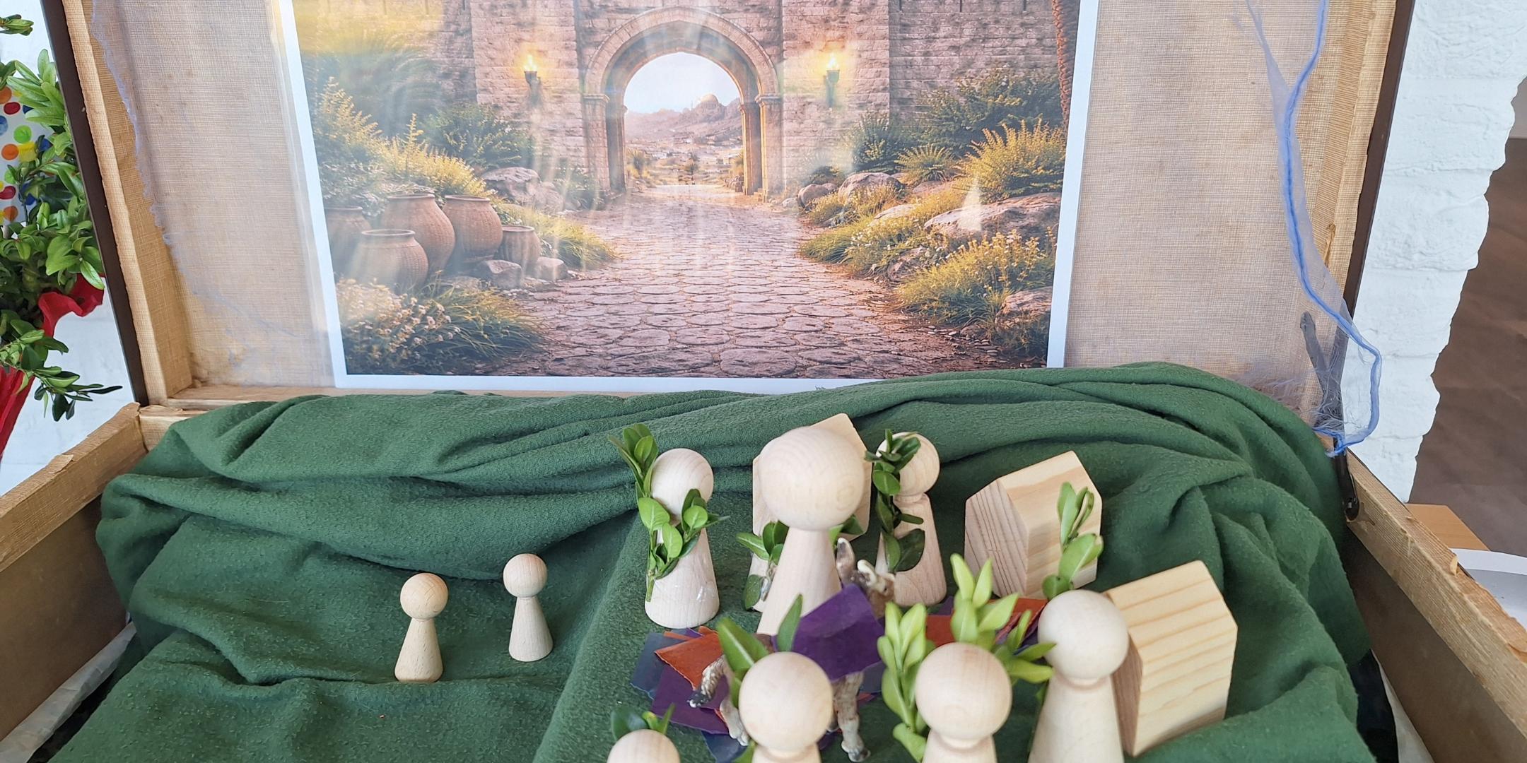 Der Einzug in Jerusalem 1