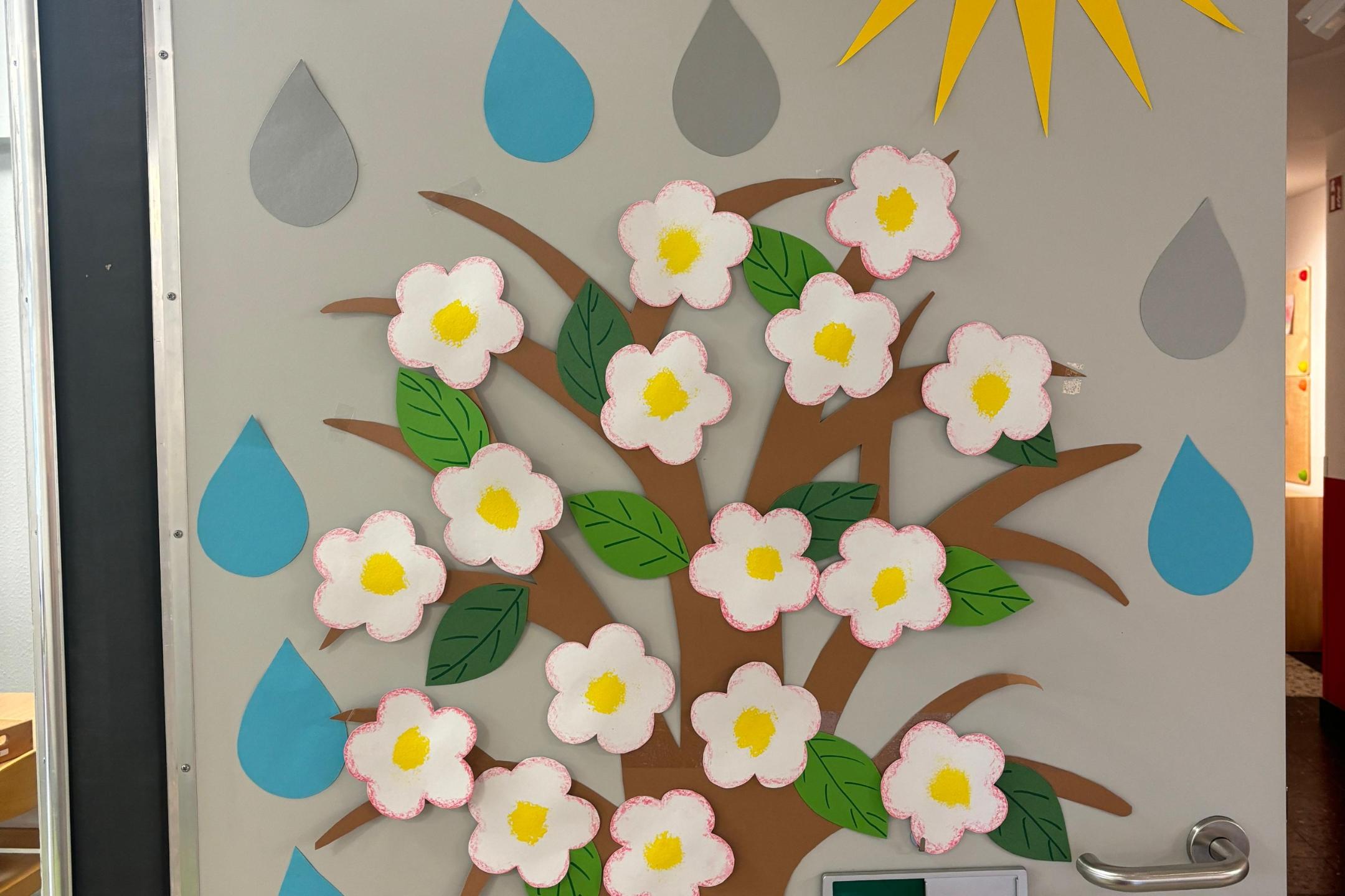 Wandbild zum Erntedankgottesdienst